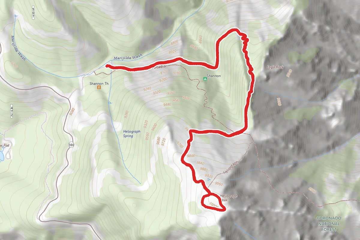 Heliograph Peak Trail #328A