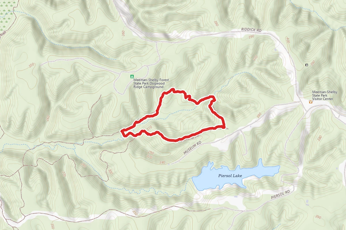 Woodland Trail 1 Mile Loop