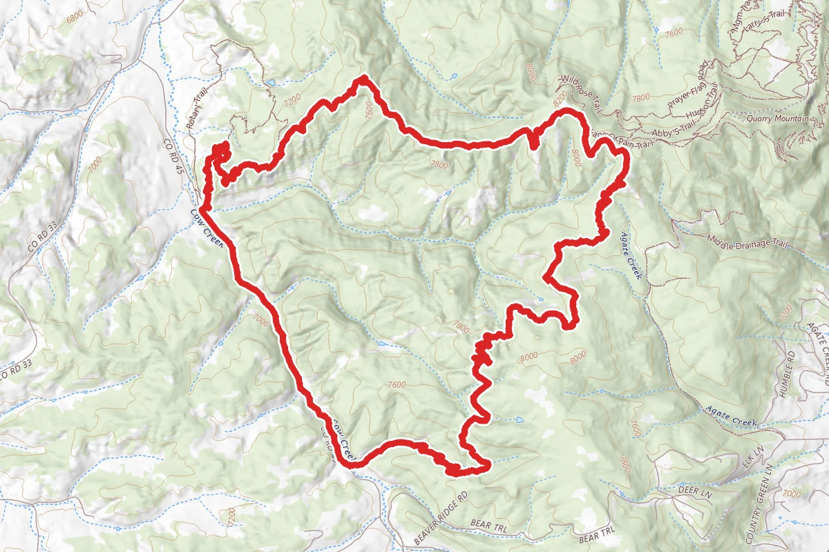 Beall and Ridge Trail Loop