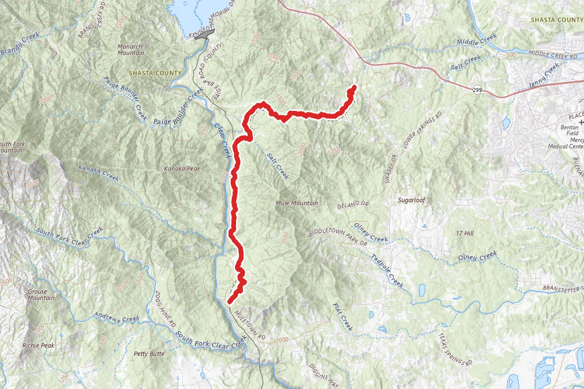 Mule Ridge Trail