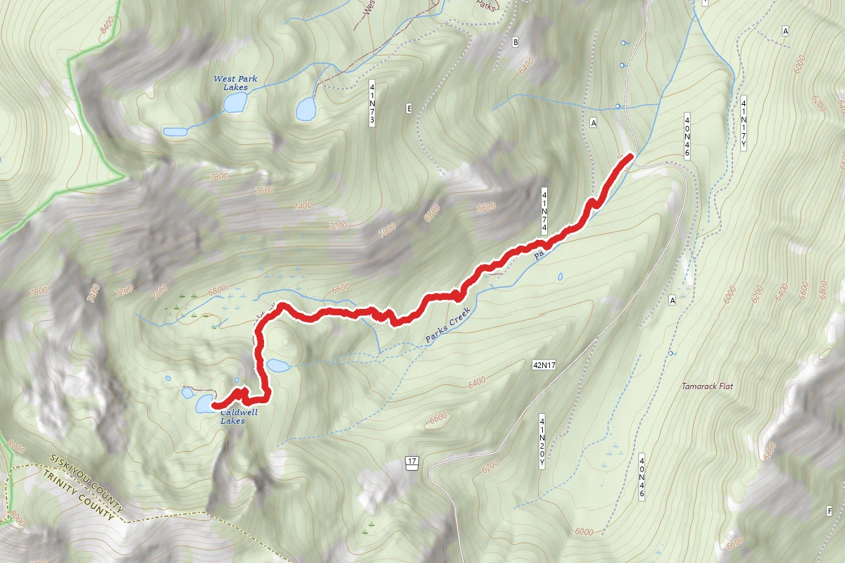 Caldwell Lakes Trail