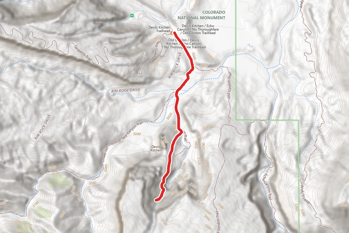 Devils Kitchen Trail