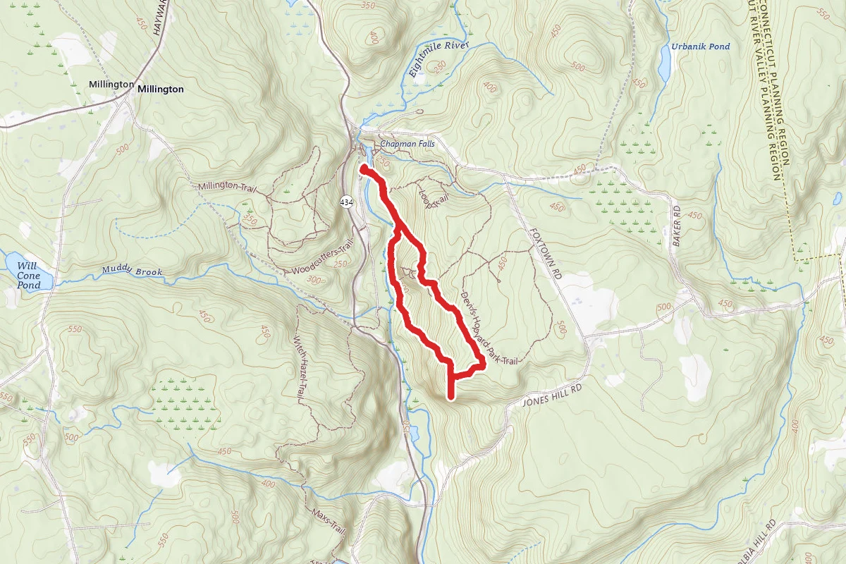 Vista Trail and Devil's Oven Loop