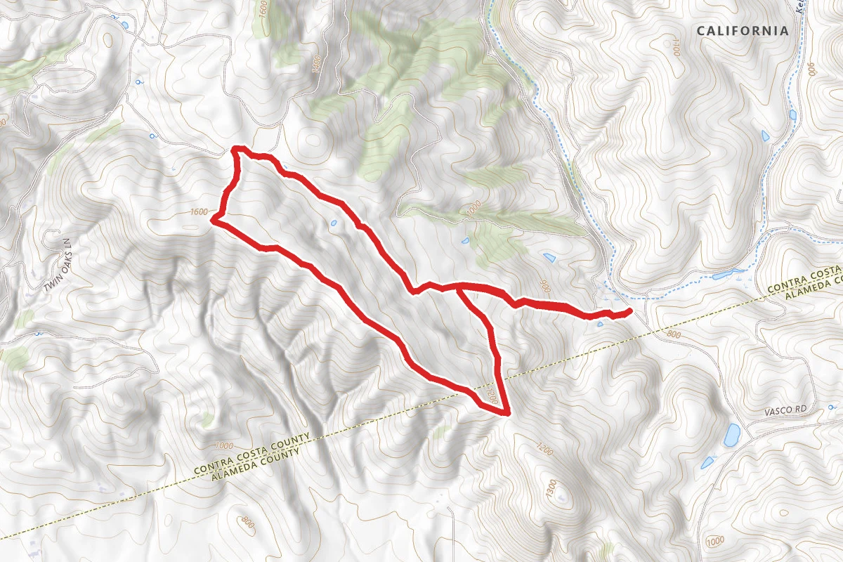 Black Hills Trail to Valley View Trail Loop