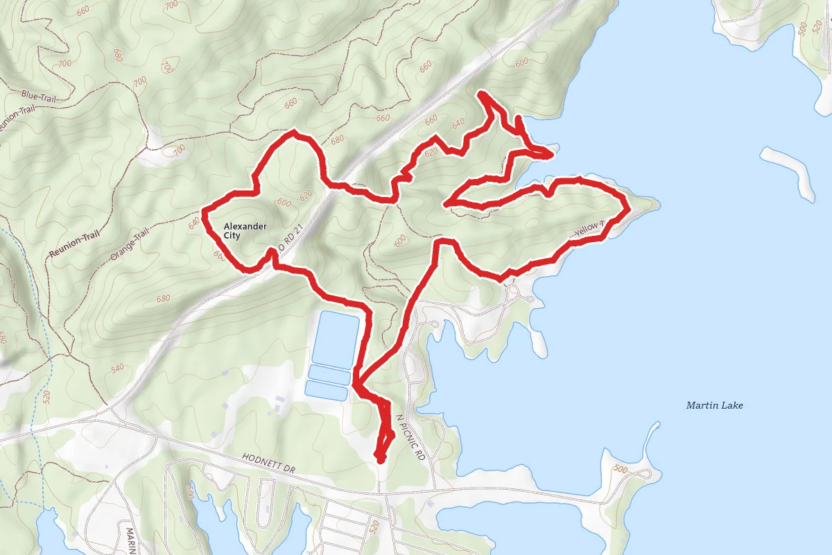 Wind Creek Yellow Trail Loop
