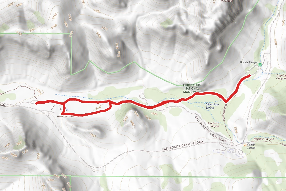 Silver Spur Trail to Faraway Ranch