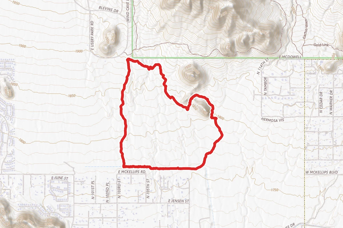 Noso, Channel, Spillway, Cat Peaks Pass, and Blevins Trails