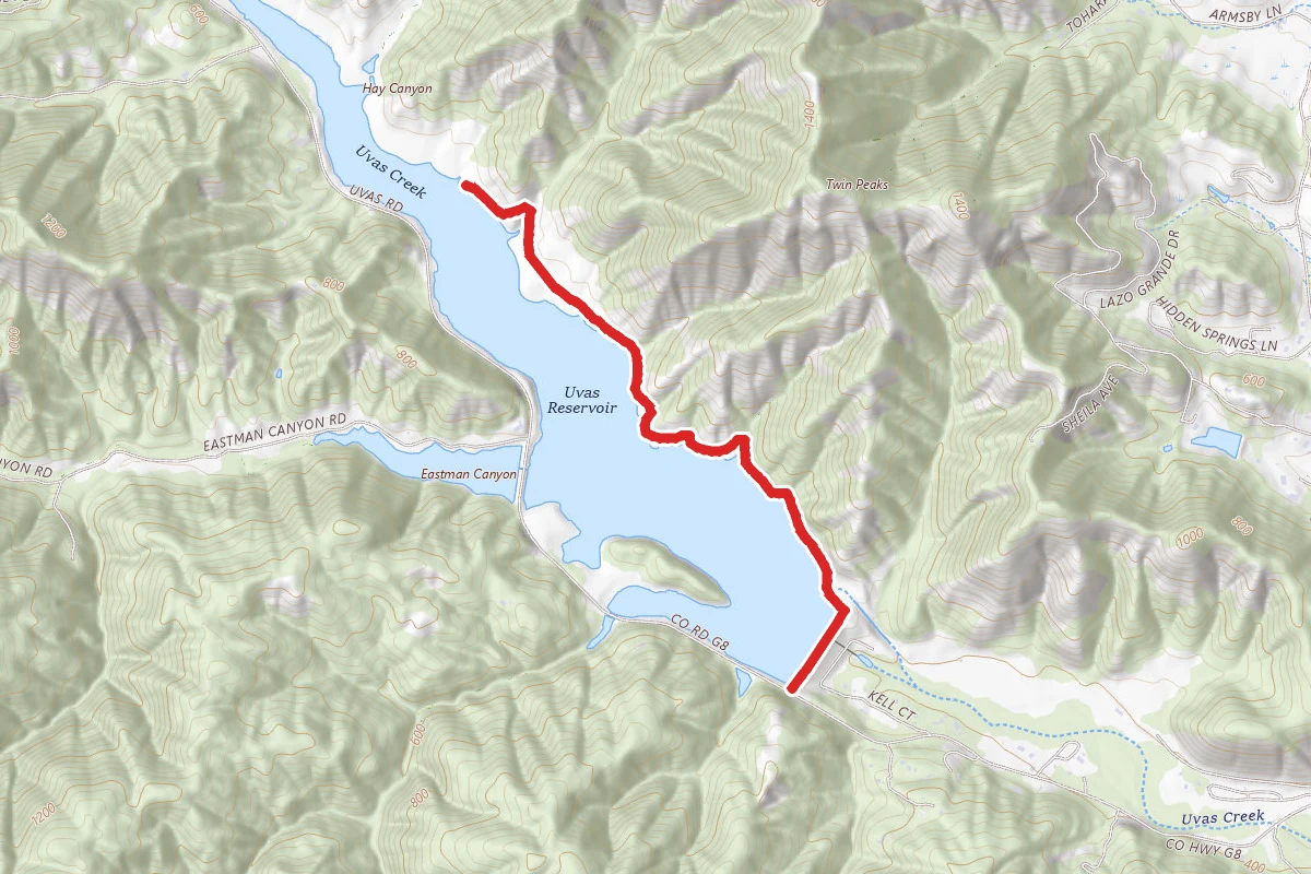 Uvas Reservoir