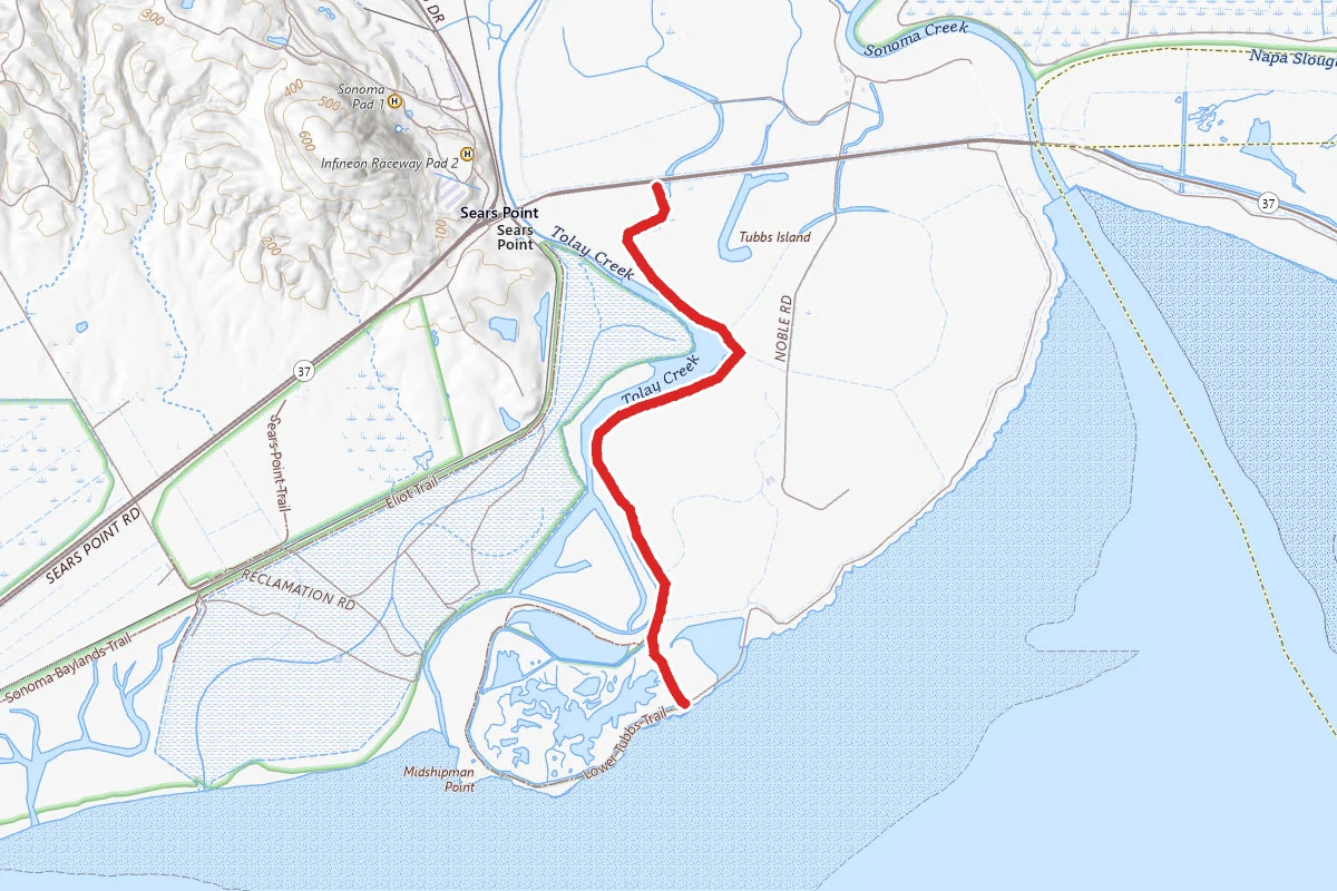 Lower Tubbs Island Trail