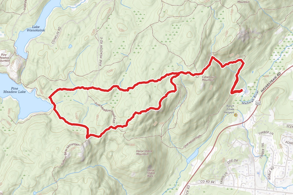 Pine Meadow Lake Loop Trail