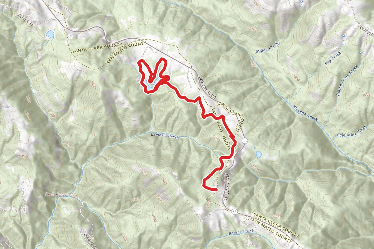 Horseshoe Lake and Tree Farm Trail