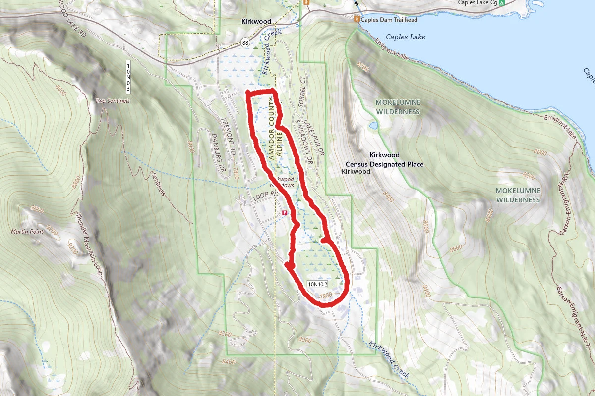 Kirkwood Meadows Loop
