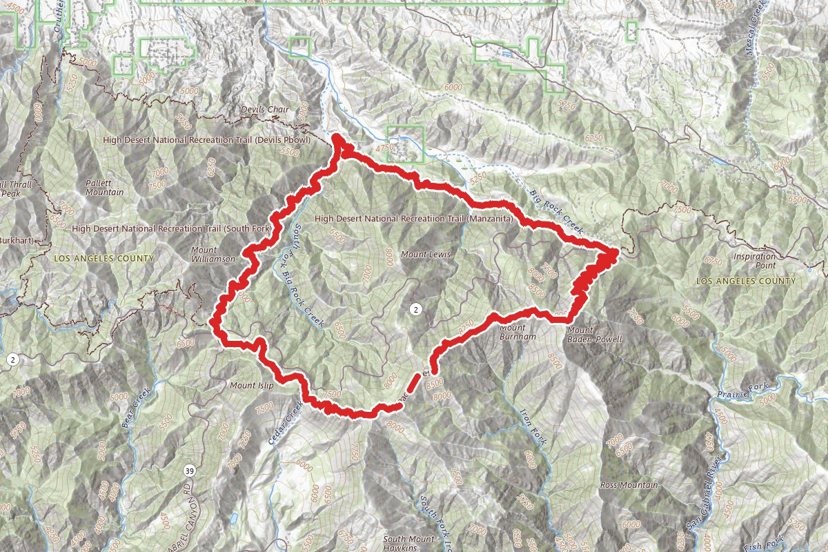 Angeles Crest Loop