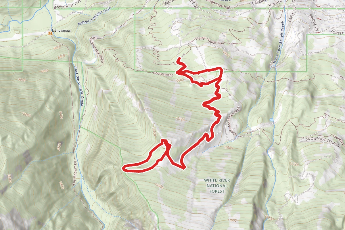 East Snowmass Creek Overlook Trail
