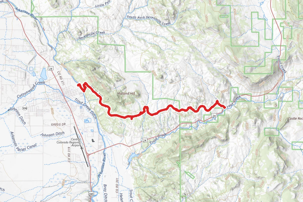 Midland Railroad Grade (Historic)