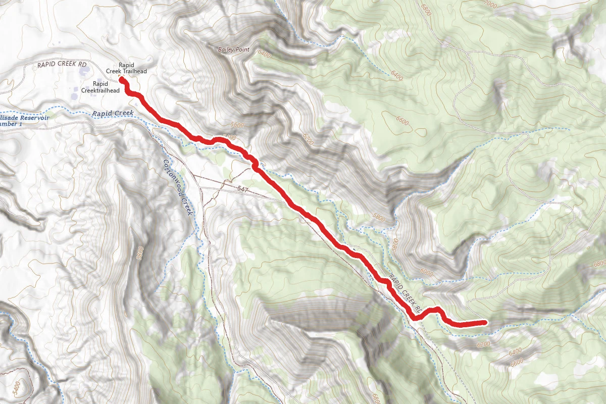 Rapid Creek Trail