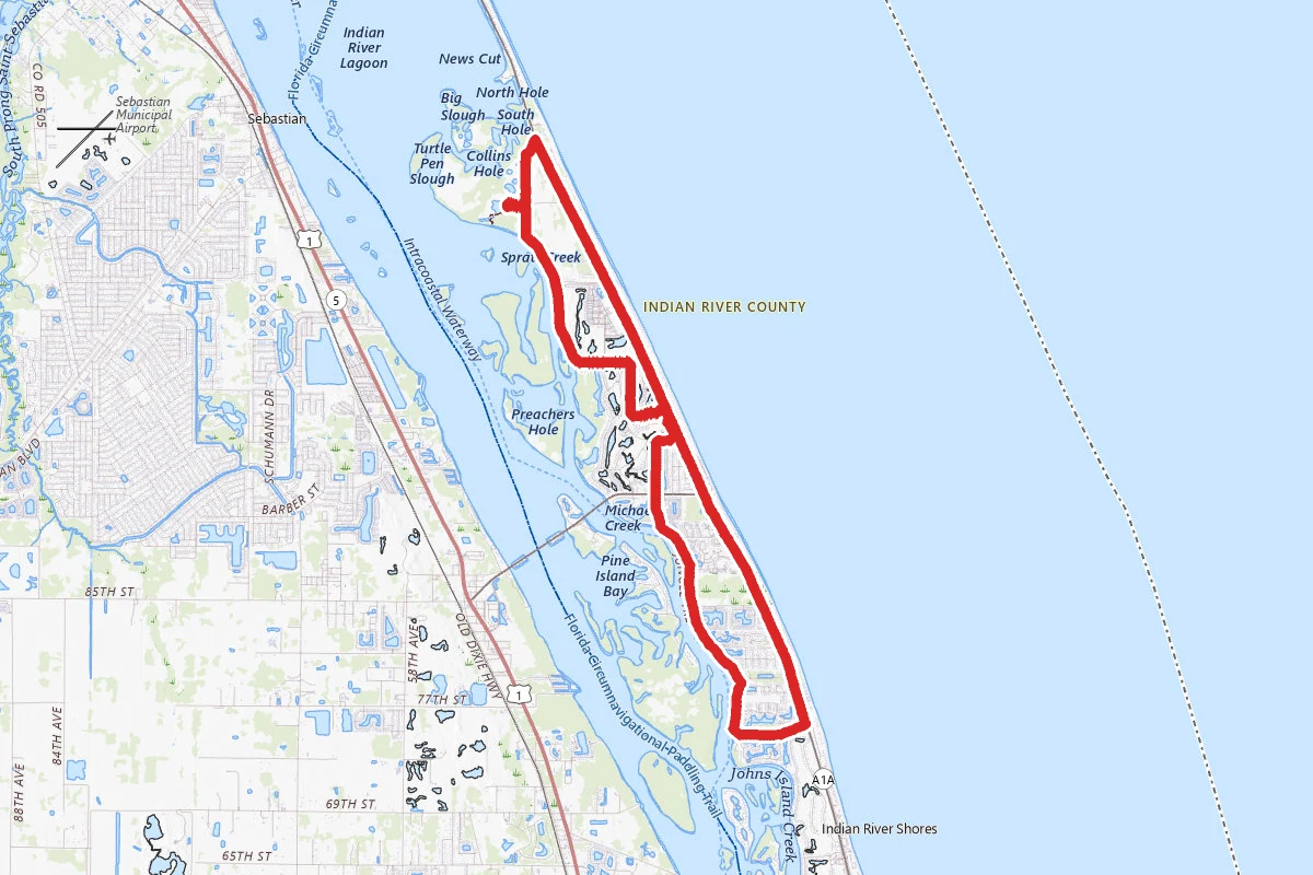 Jungle Trail and A1A Trail Loop