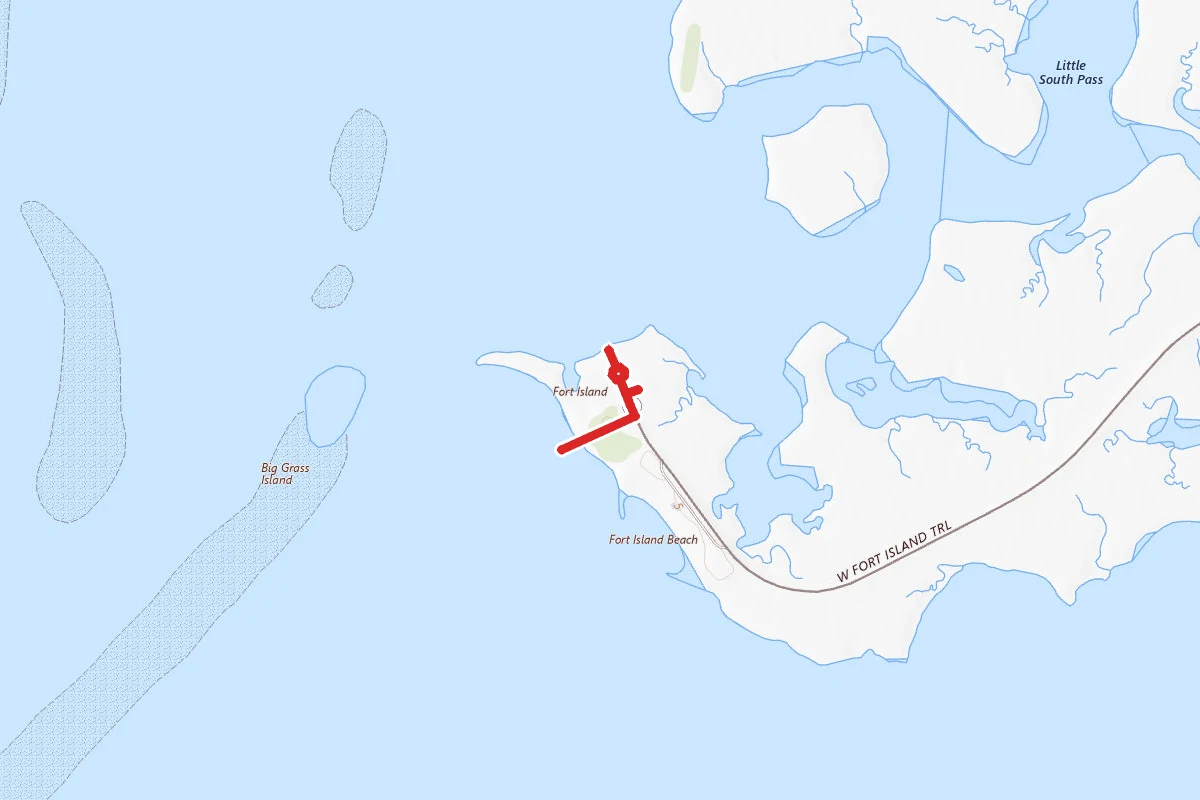West Fort Island Trail