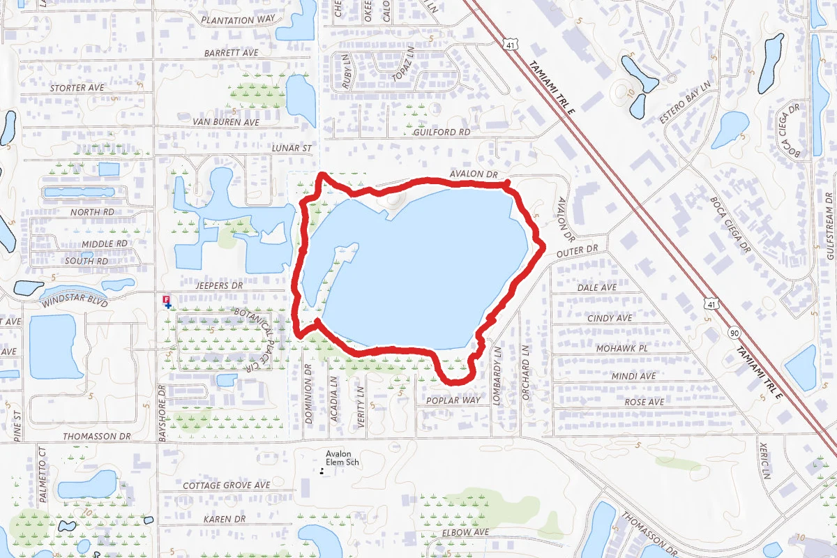 Lake Avalon Loop
