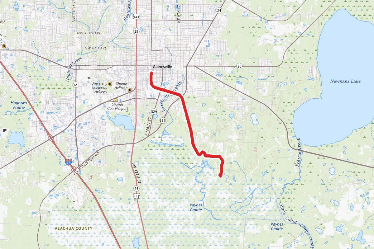Gainesville 6th Street Rail Trail