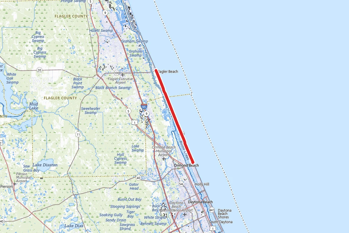 Ormond Beach to Flagler Beach Scenic Drive