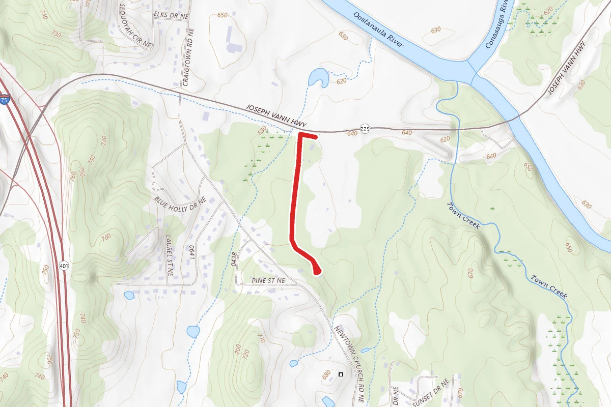 New Echota Trail