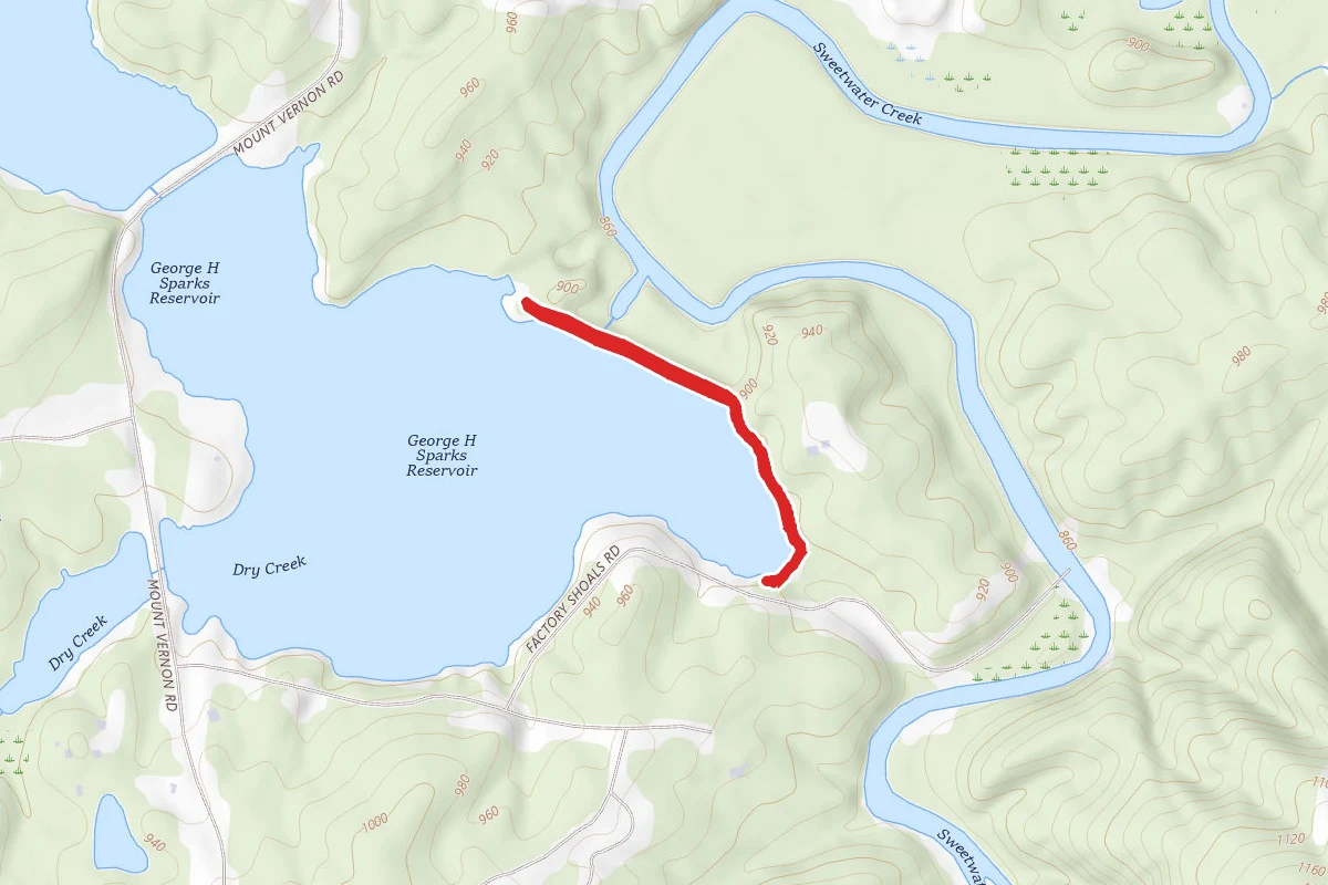 George Sparks Reservoir Trail