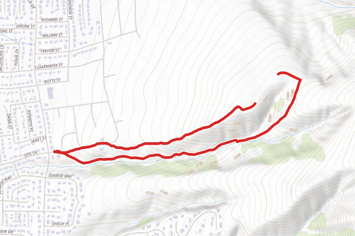 Roller Coaster Loop Trail