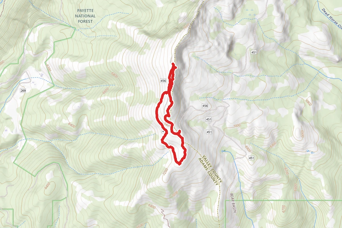 Brundage Mountain Lookout Tower Loop