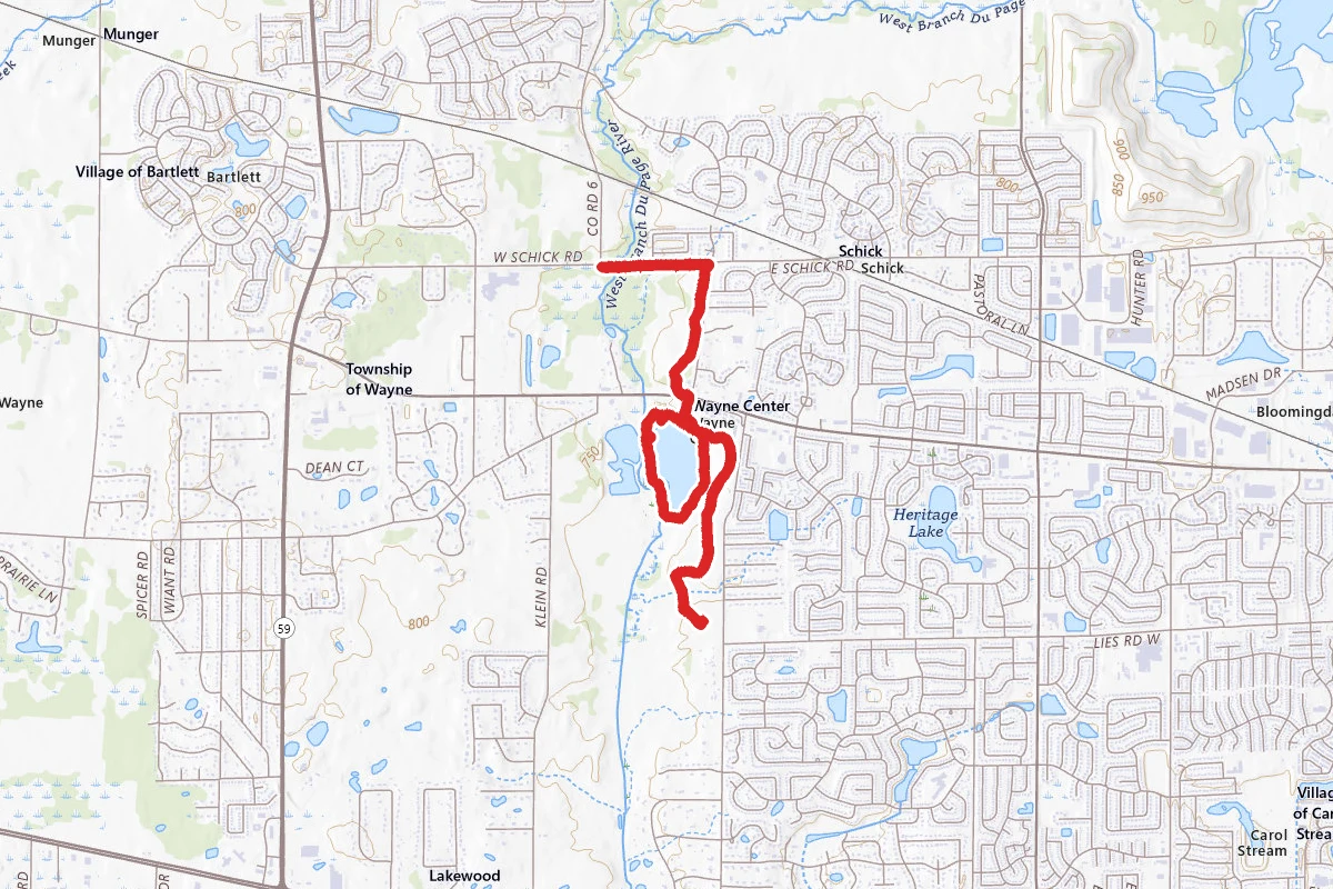 West Branch and Hawk Hollow forest