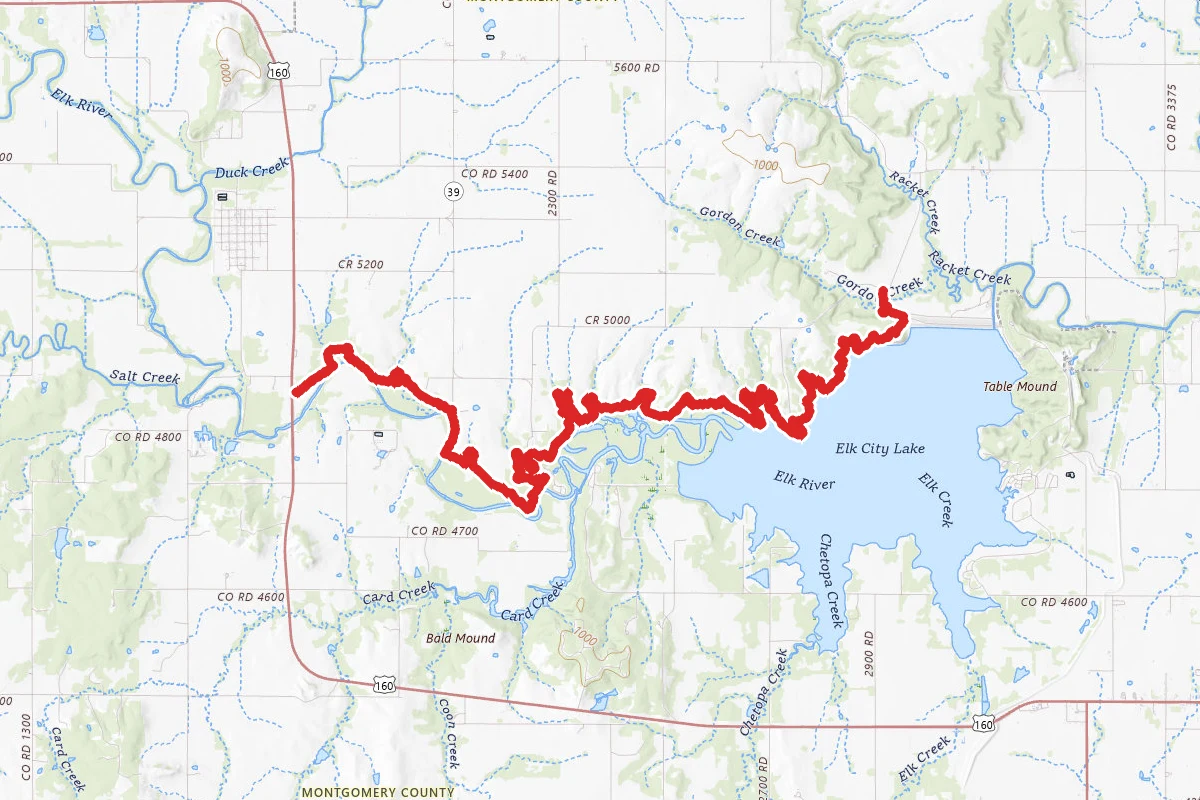 Elk River Hiking Trail