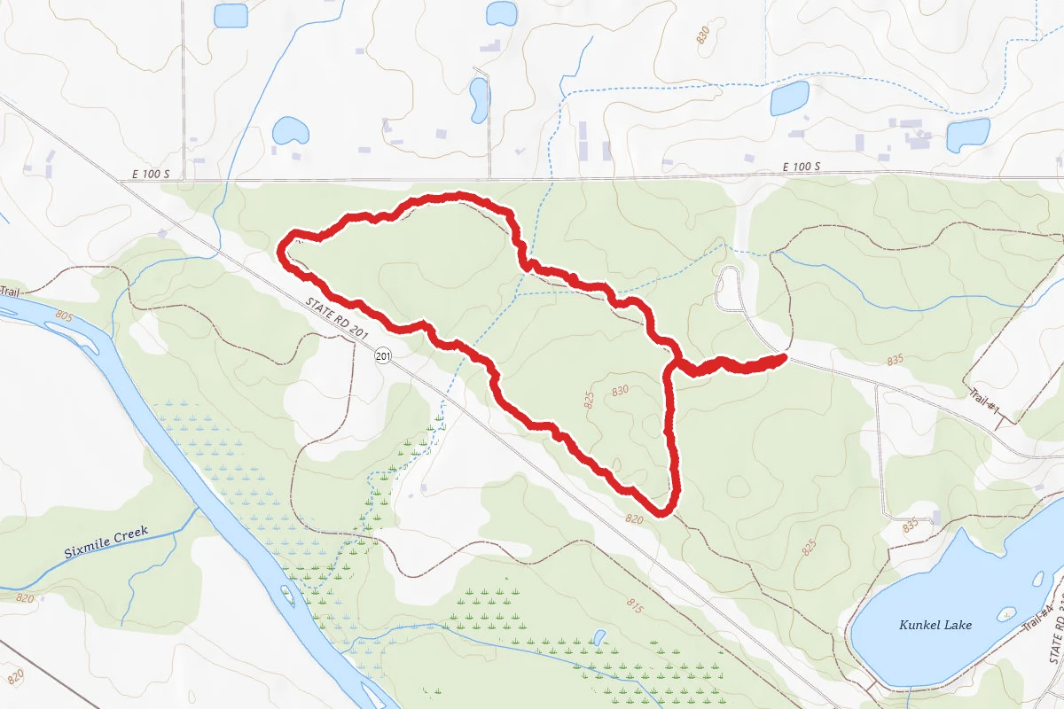 Ouabache State Park North Loop