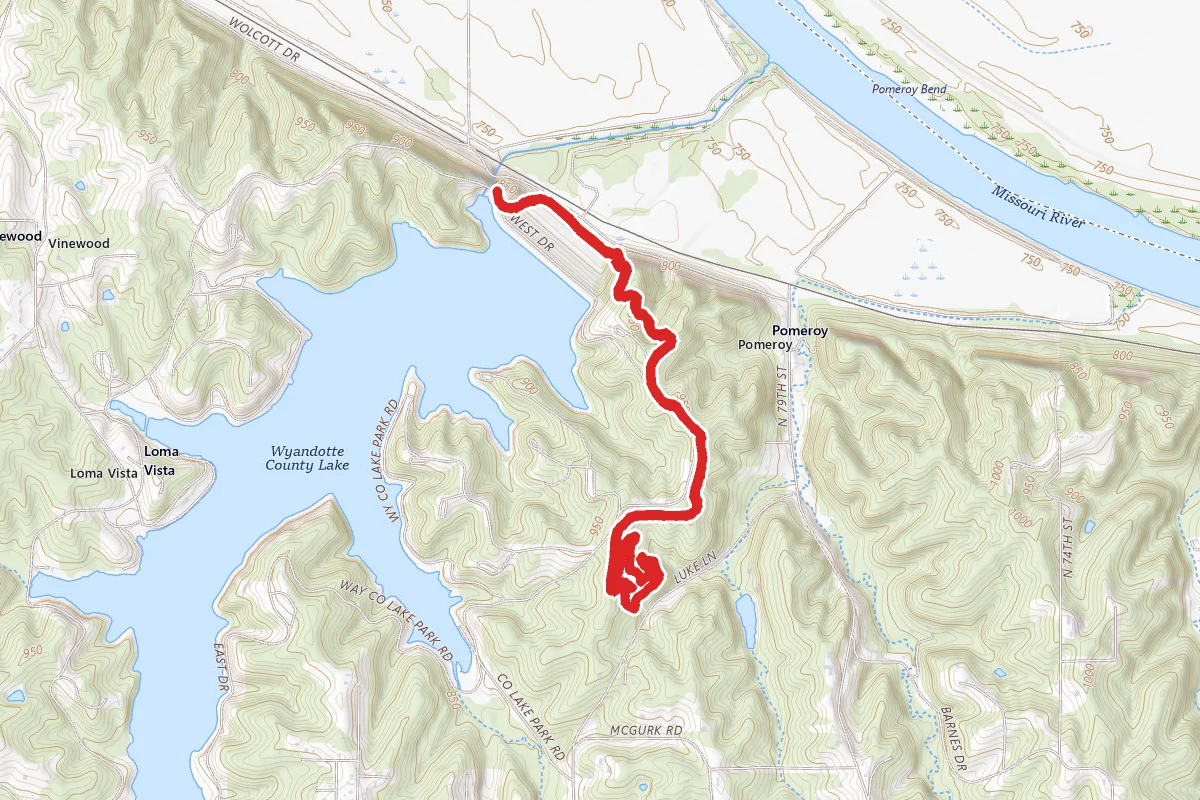 WyCo Bridle Trail to Psycho WyCo Loop