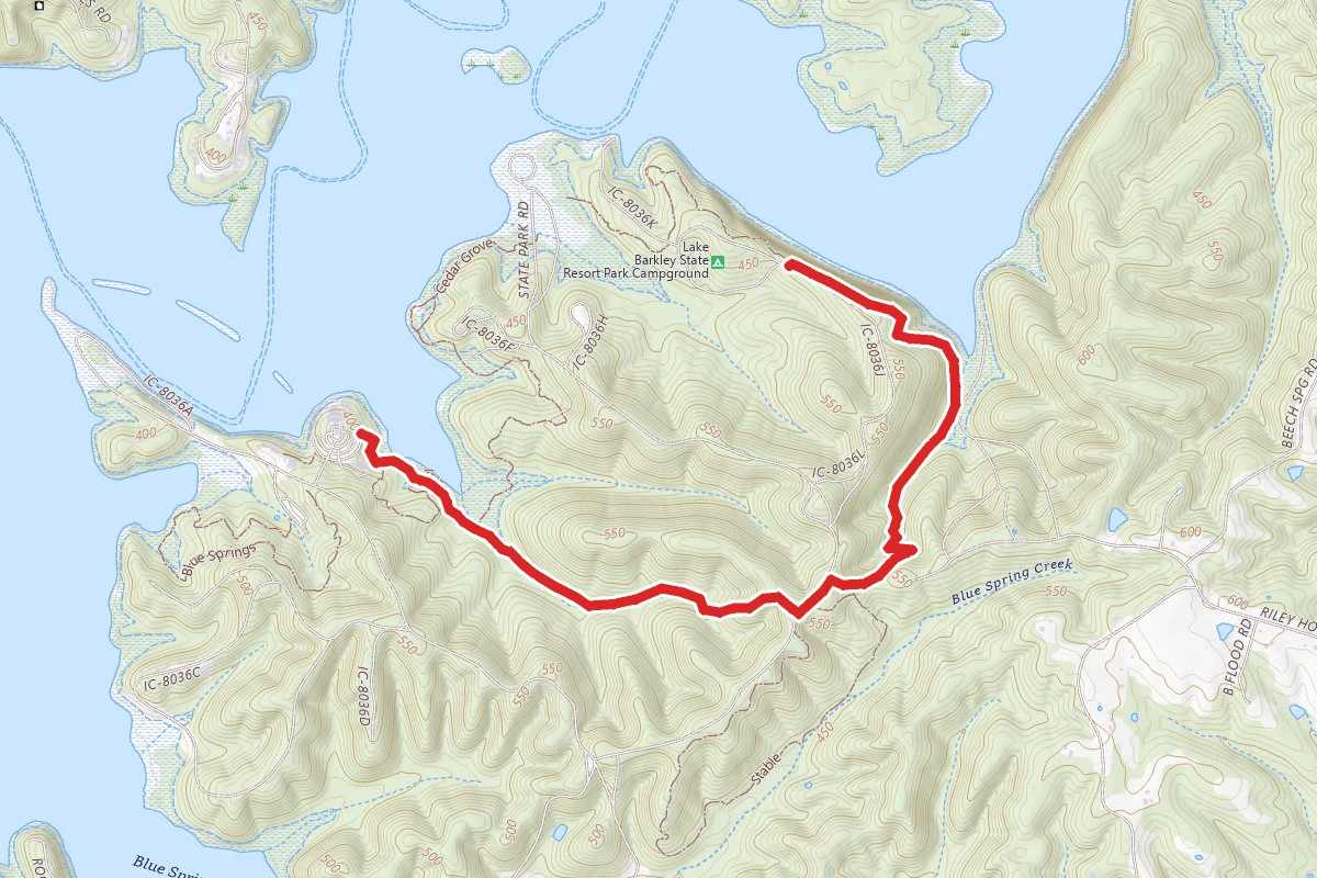 Lake Barkley Wilderness Trail