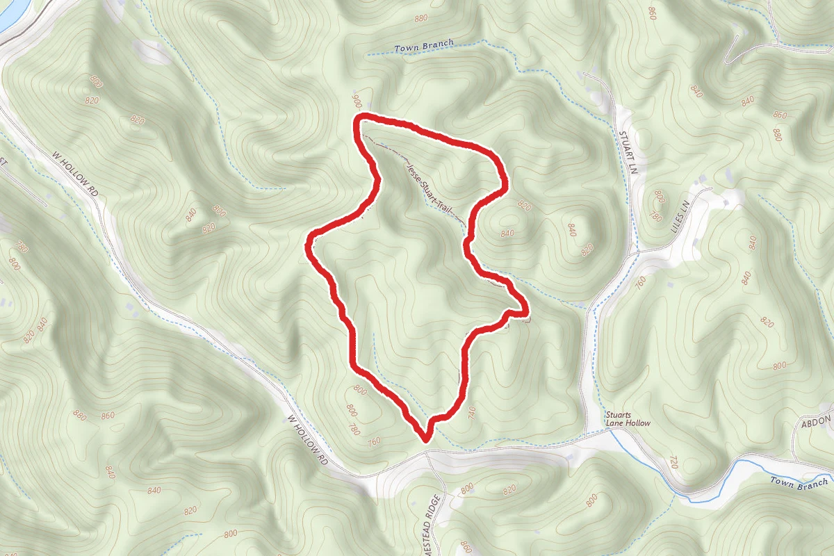 Jesse Stuart Preserve Trail