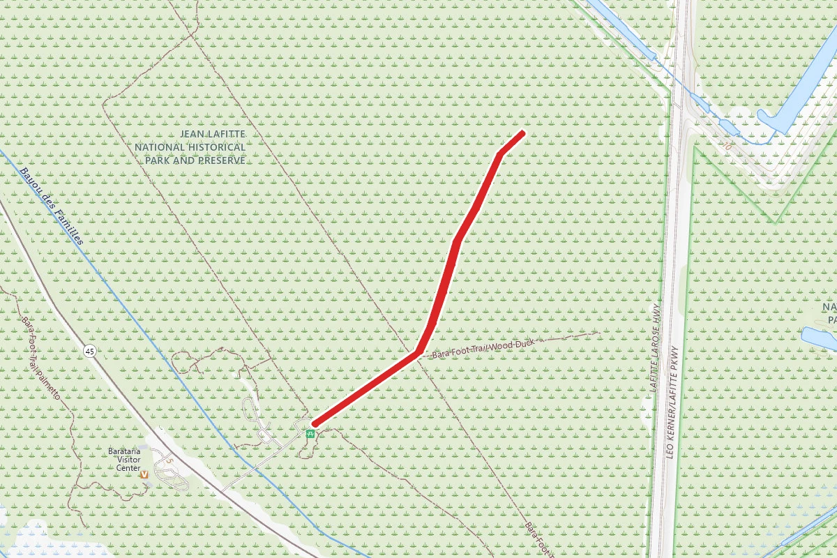 Christmas Road and Ring Levee Road Trail