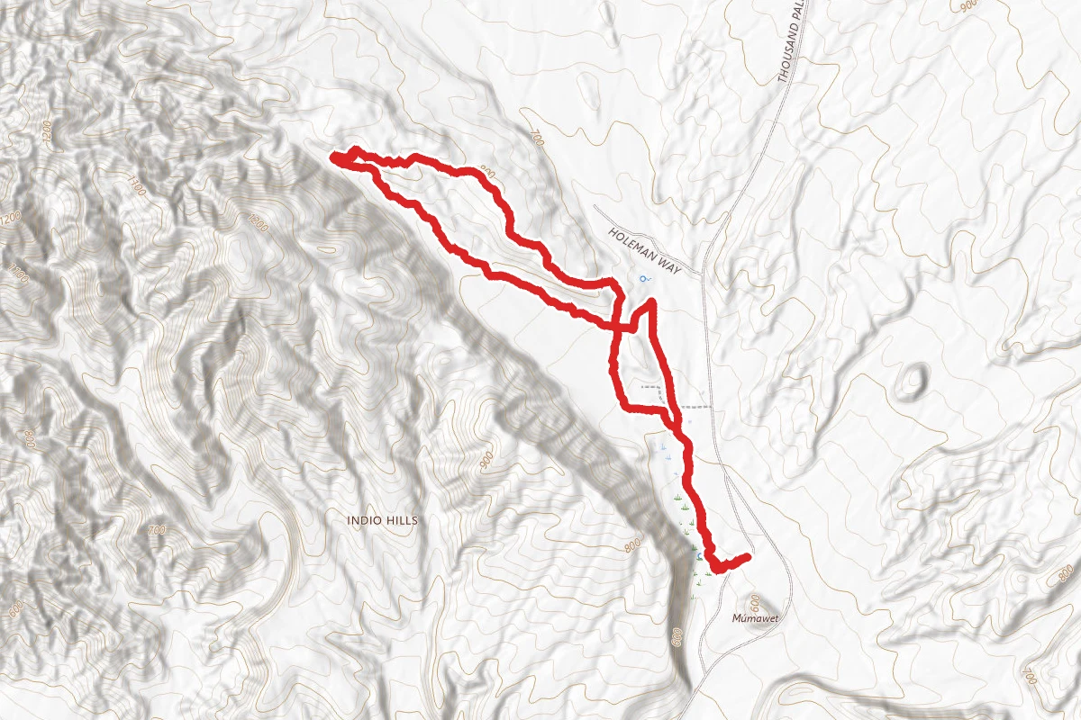 Moon Country Loop via McCallum Trail