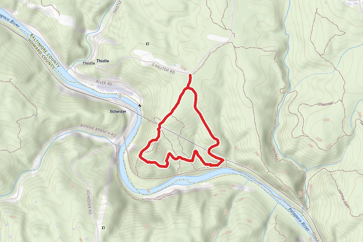 Buzzards Rock Re-Route and Drugs Loop