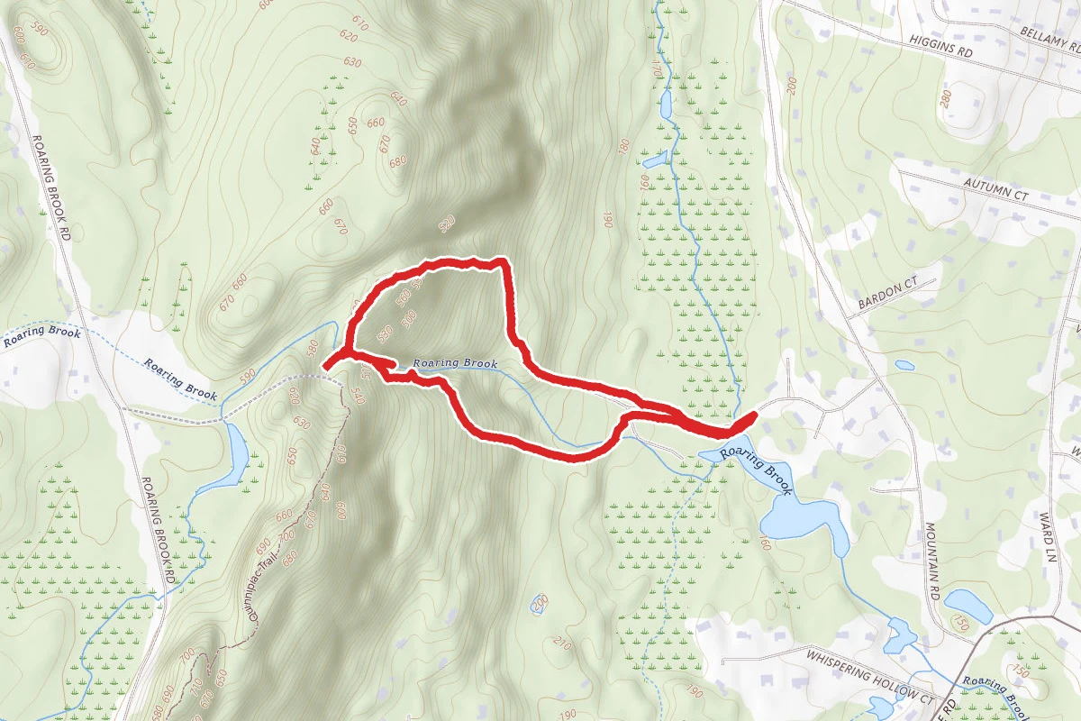 Roaring Brook Falls Trail