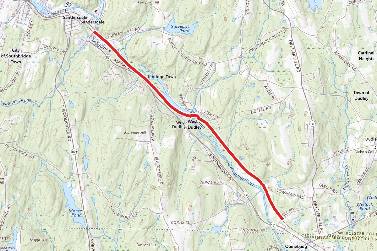 Quinebaug River Valley Rail Trail and Bikeway