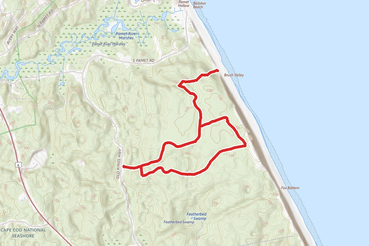 Great Dunes and Truro Beach Loop