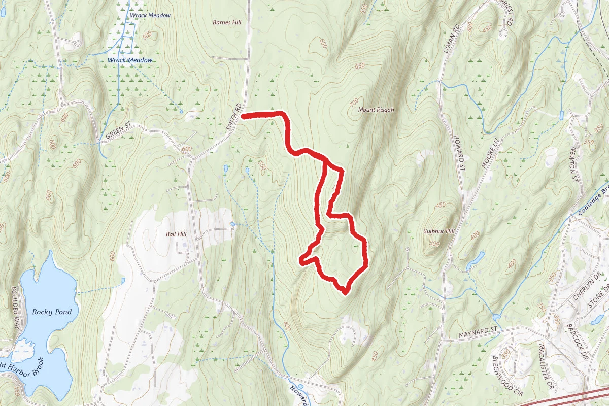 Fisher Trail and Tyler Trail Loop