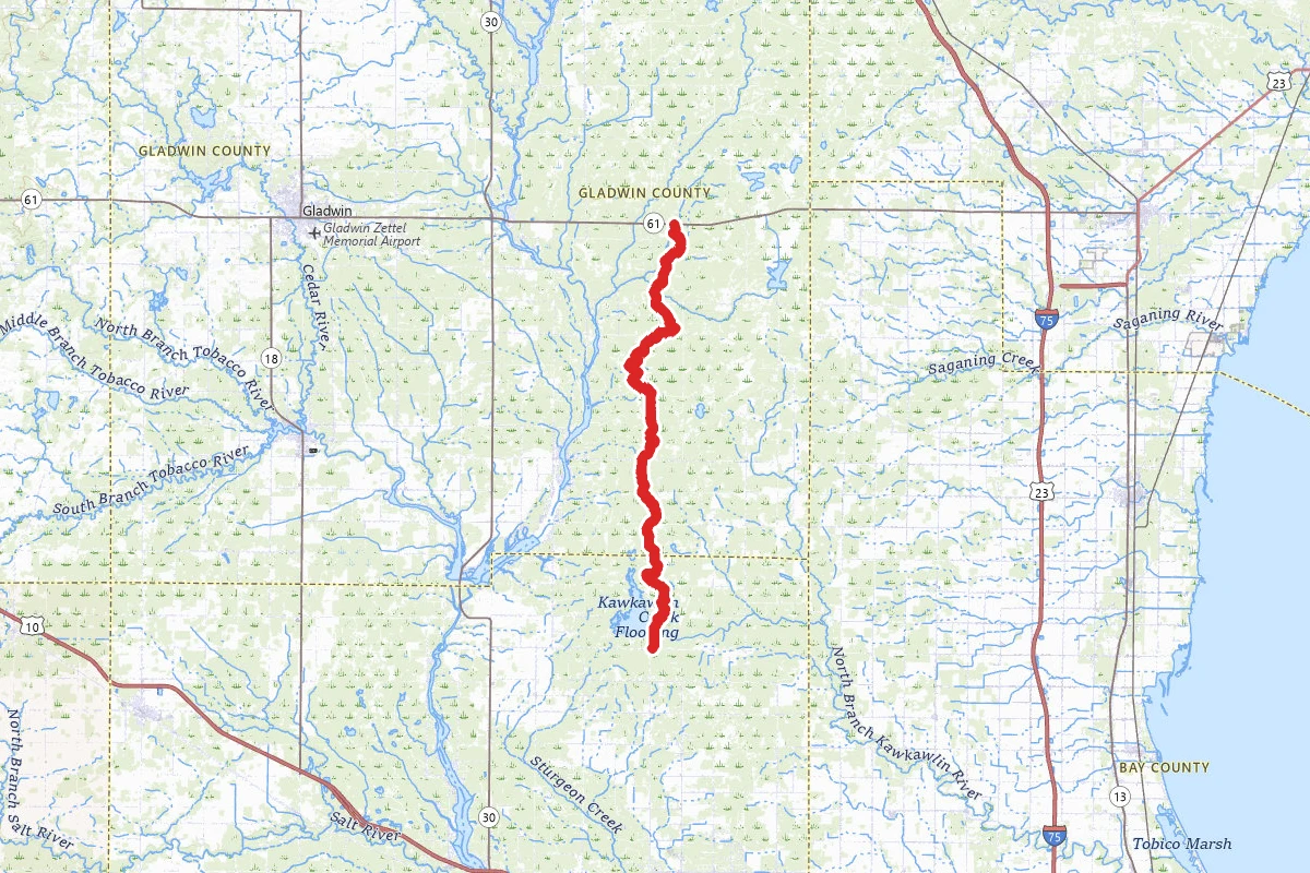 Midland to Mackinaw Trail