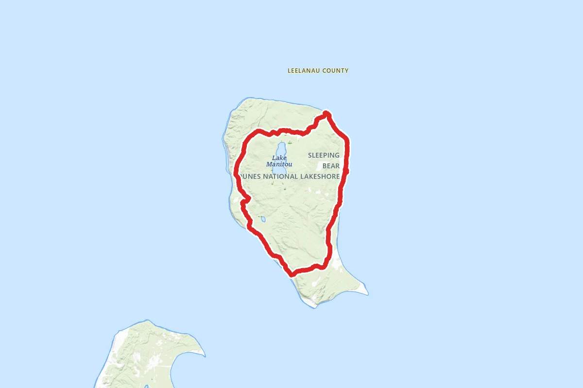 North Manitou Island Outer Loop