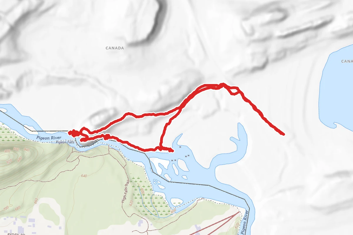 High Falls Alternate Route