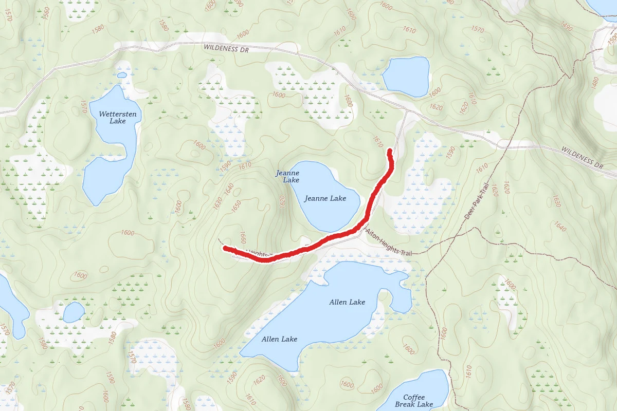 Jeanne Lake Trail