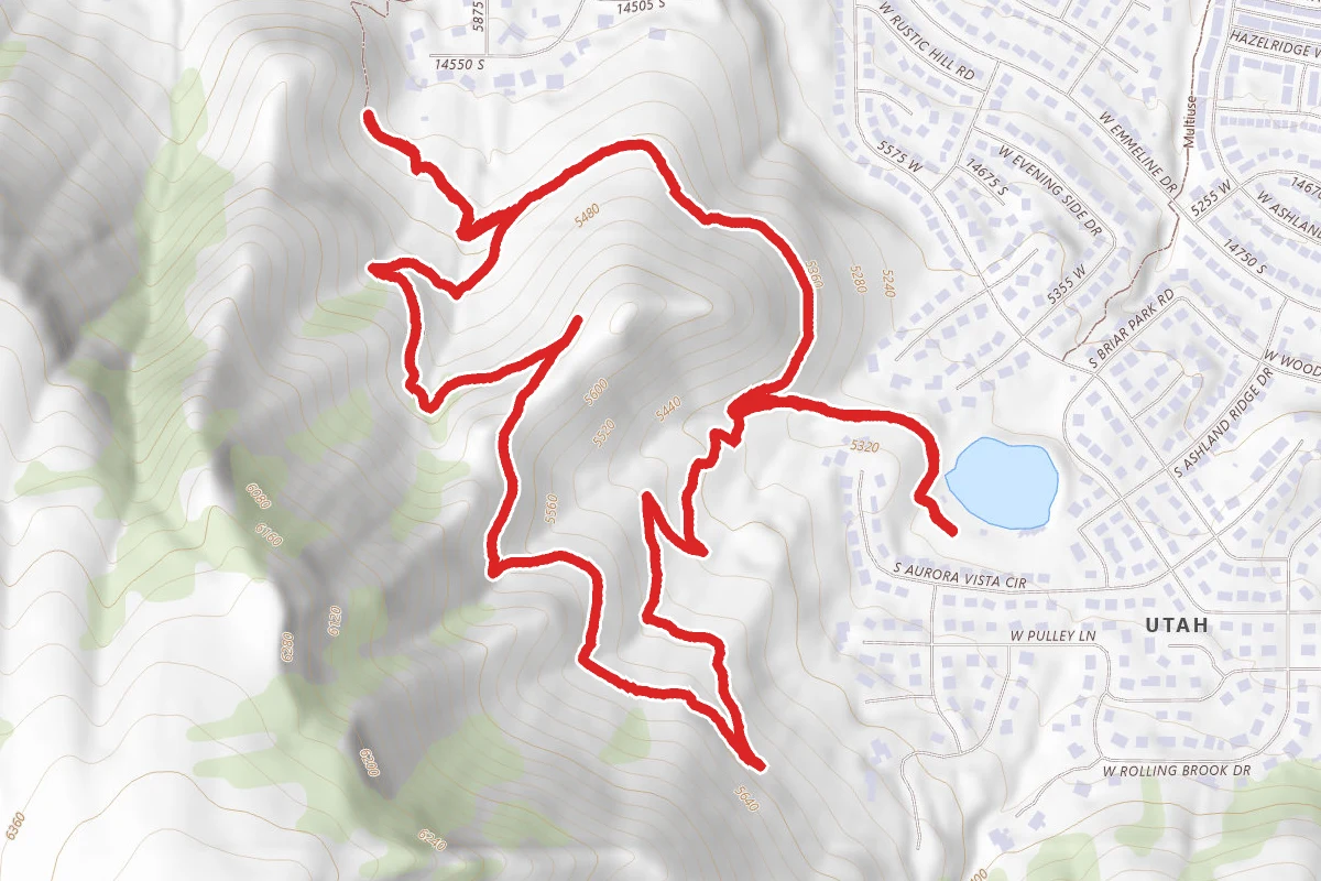 Blackridge, Sidewinder, and Diamondback Loop