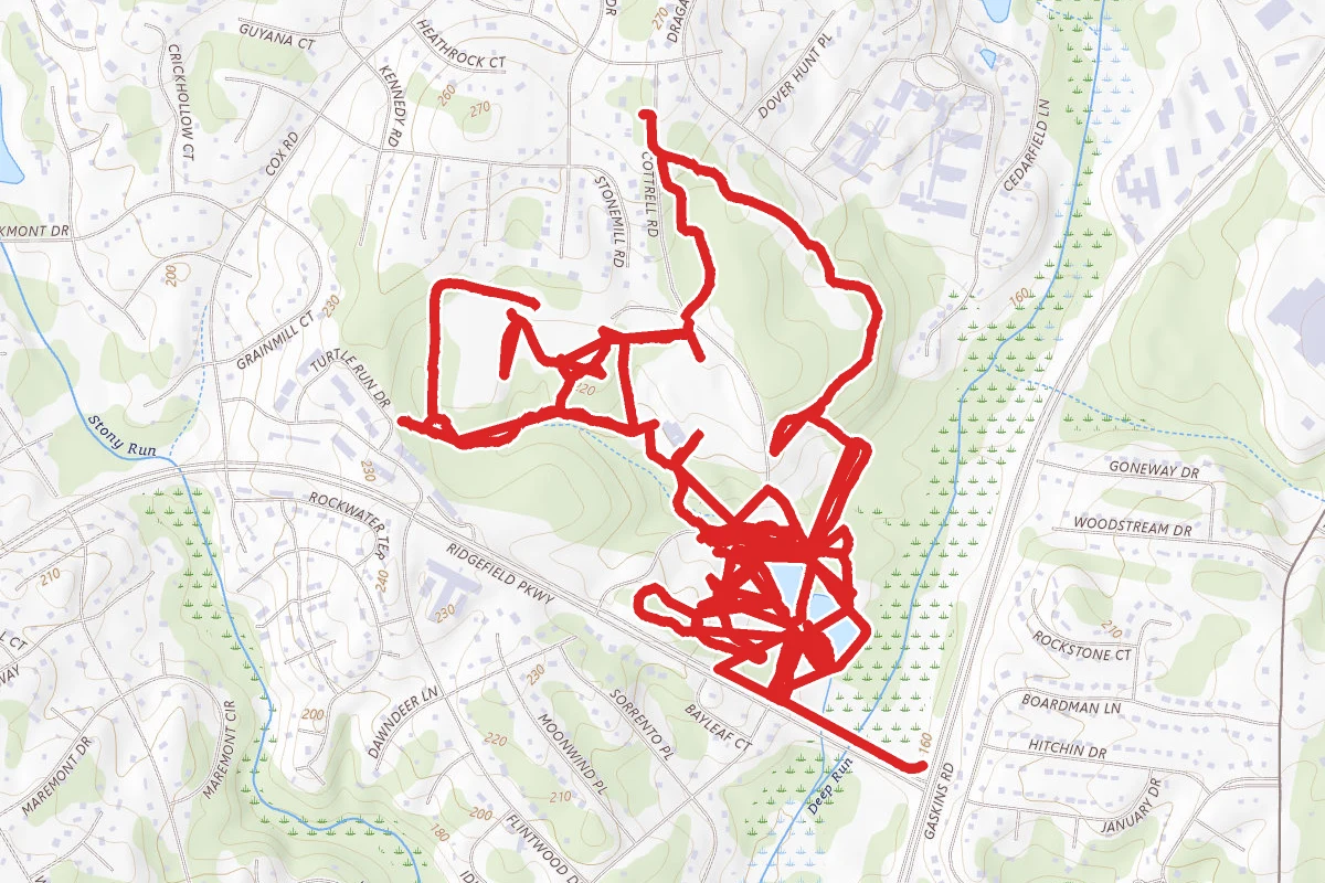 Deep Run Park Trails