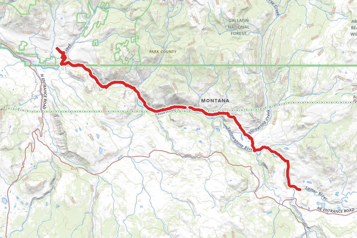 Black Canyon of the Yellowstone Trail