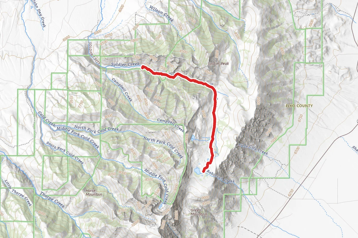 Soldier Lakes Basin